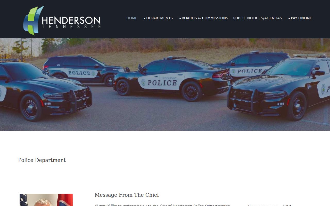 Henderson warrant records reference, official Henderson Police contact page
