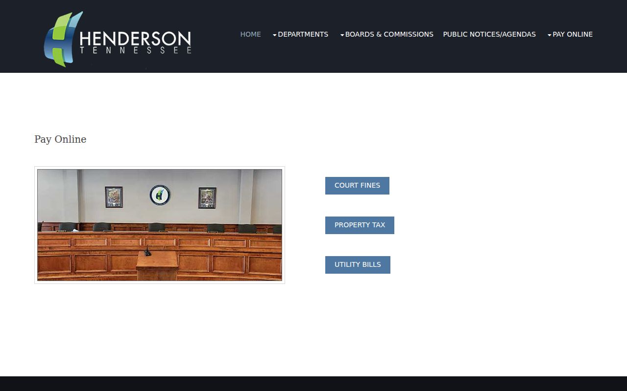 Chester County traffic warrant reference, Henderson official city court payment entry point