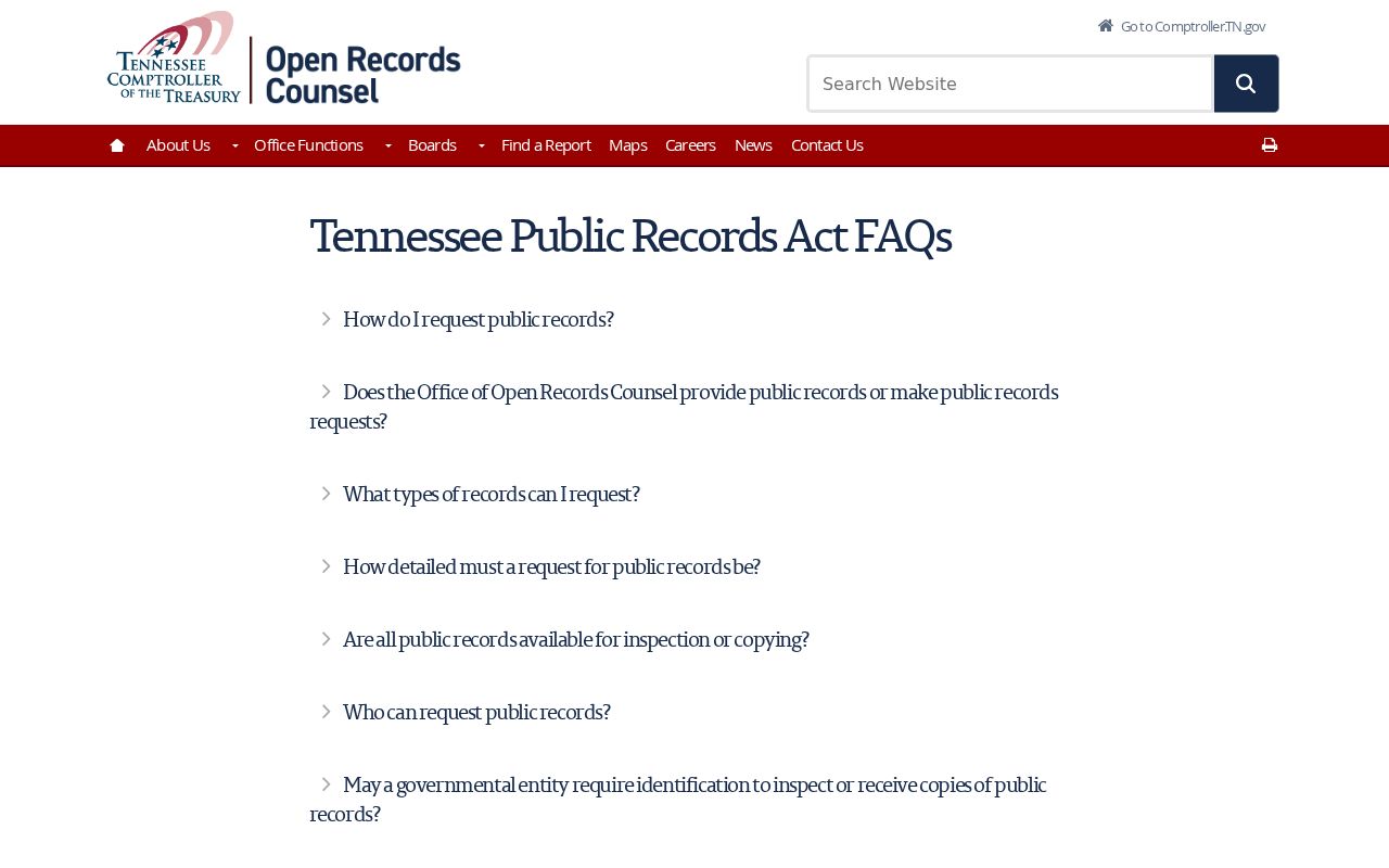 Chester County warrant lookup reference, Tennessee public-records request guidance